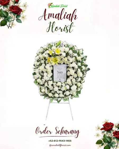 Krans Bunga Duka Sukadana Timur